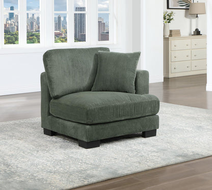 U256 - 6 Piece Sectional - Green