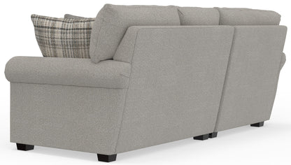 Livingston - Sectional With Comfort Coil Seating And Accent Pillows Included