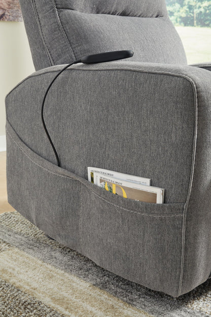 Starganza - Power Lift Recliner - Gray