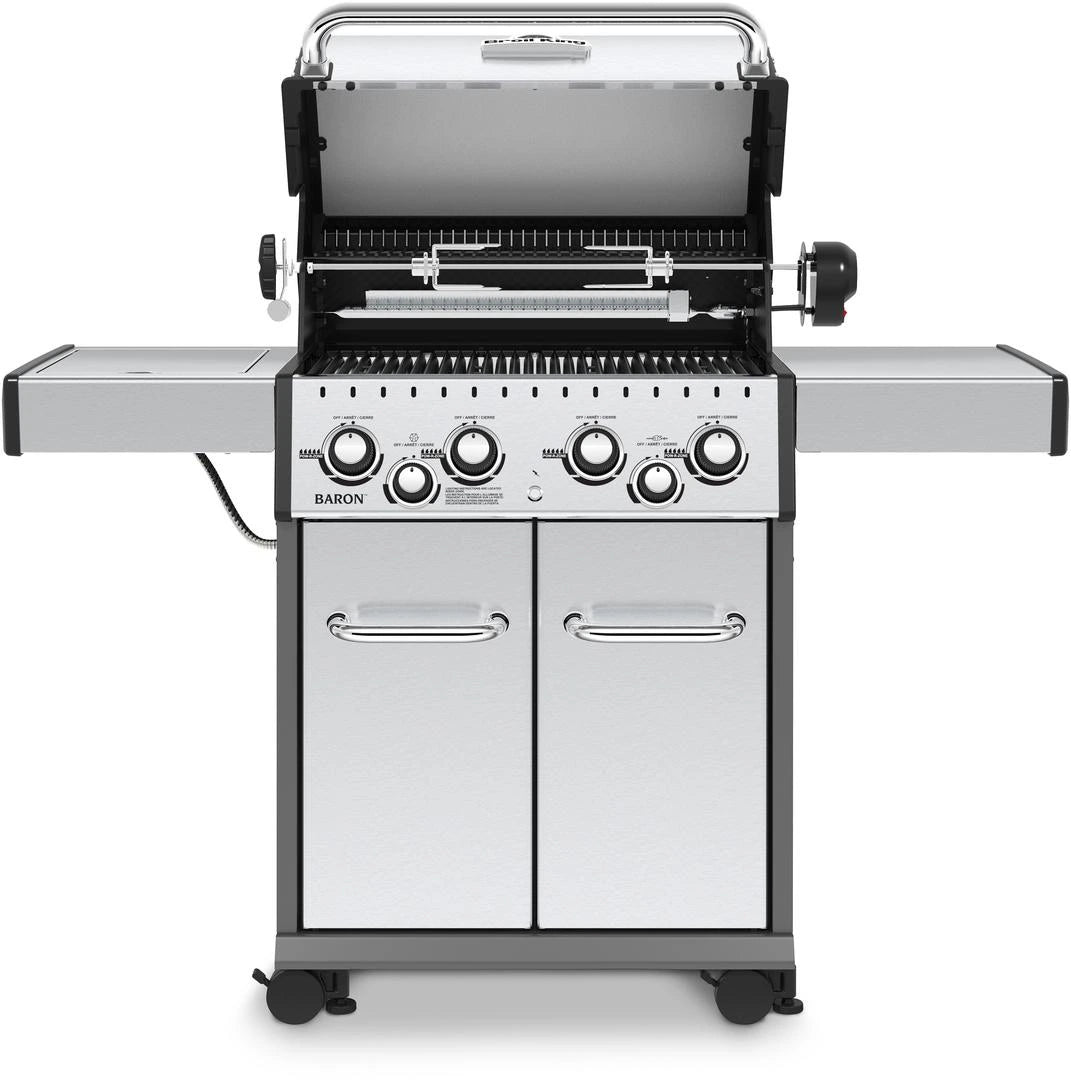 Broil King® Baron™ S490 Pro Infrared Stainless Steel Free Standing Grill