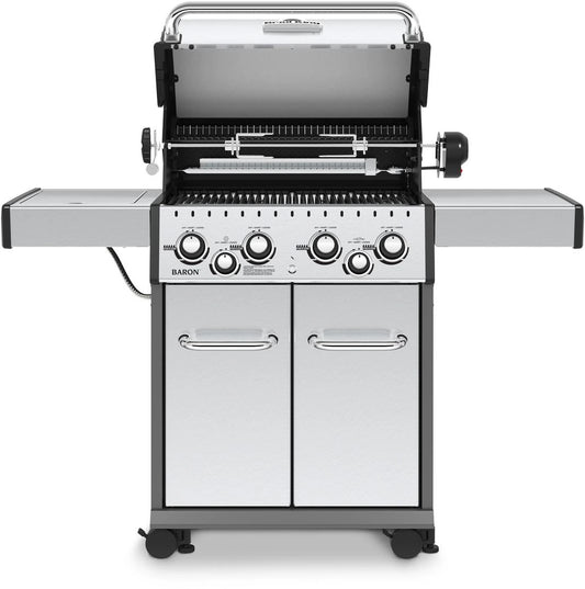 Broil King® Baron™ S490 Pro Infrared Stainless Steel Free Standing Grill