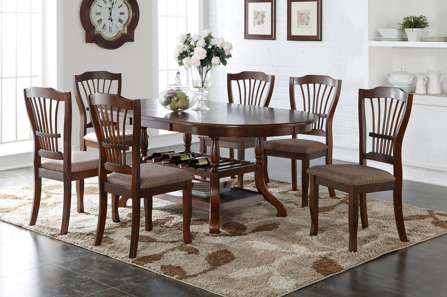 Bixby - Counter Dining Table - Espresso