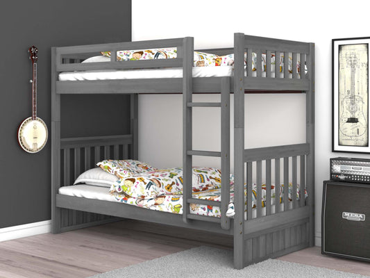 Bunk Bed in Charcoal