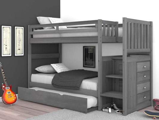 Stairbed in Charcoal