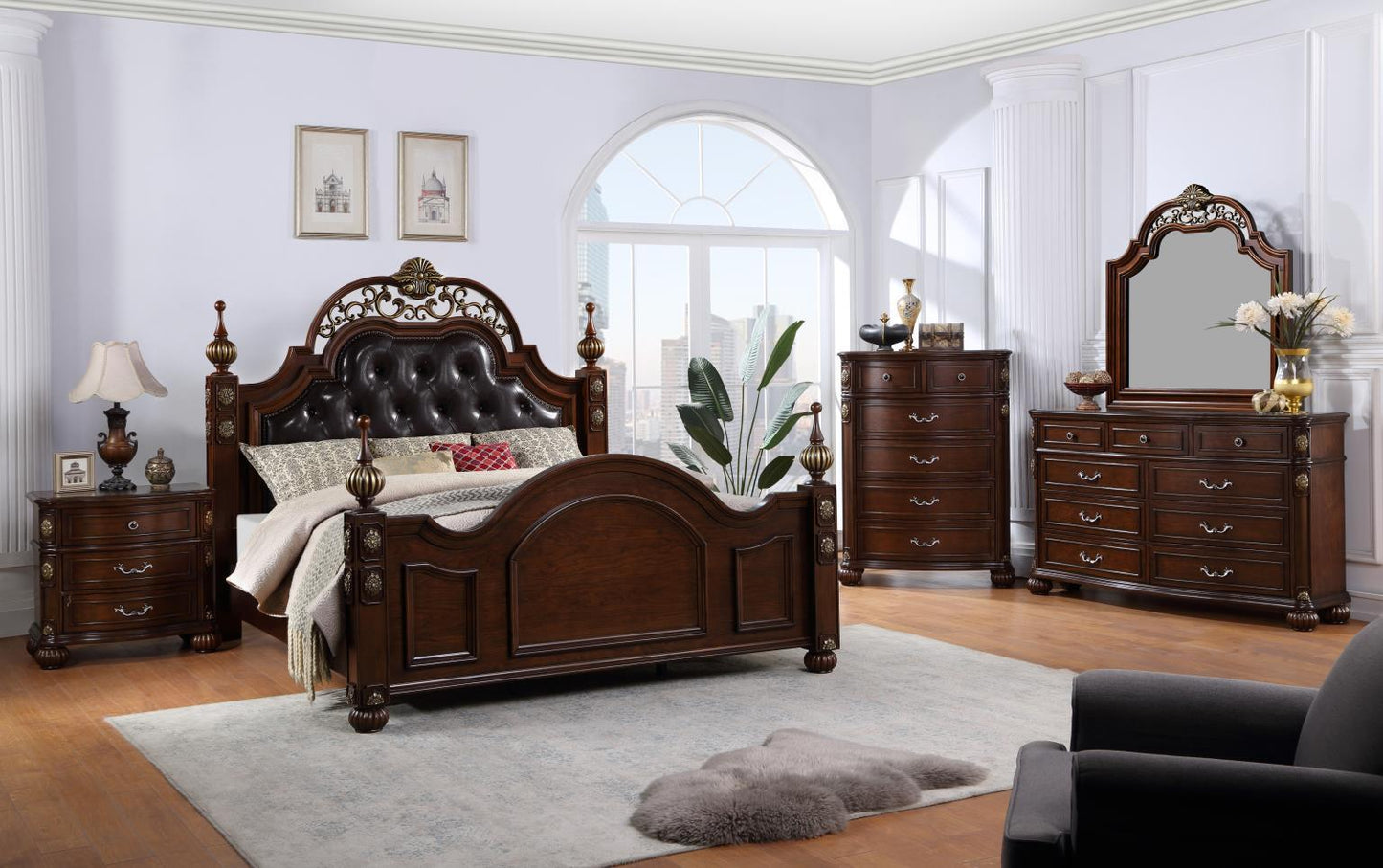 B065 - Mirror - Warm Brown