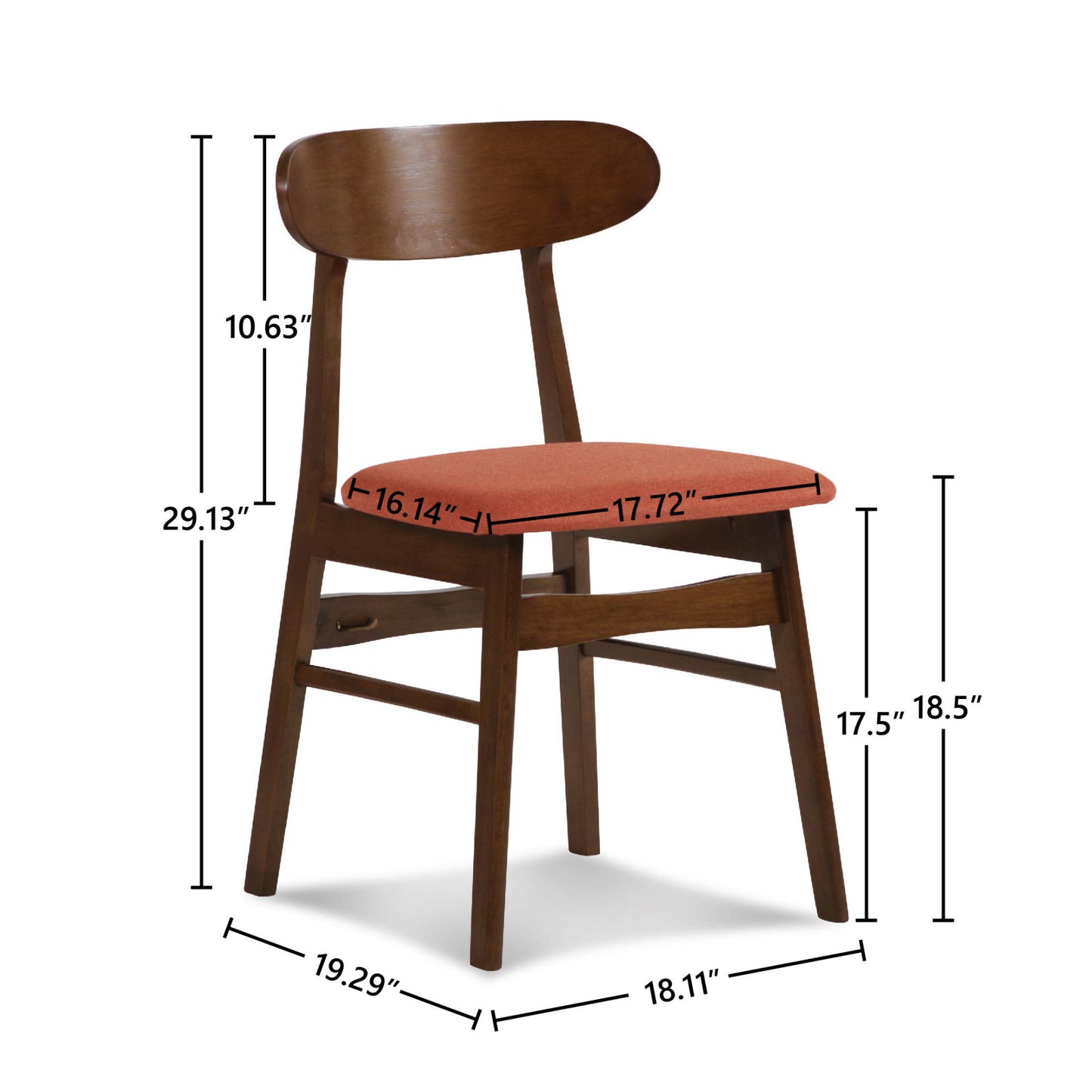 Morocco - Dining Chair With Seat Cushion