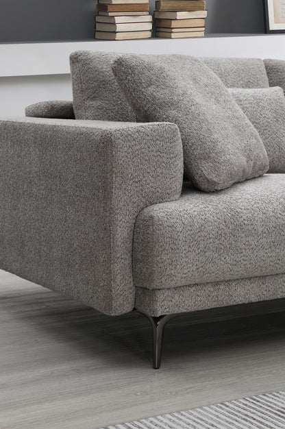 U268 - 3 Piece Sectional - Gray