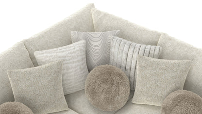 Ritzy - Modular Sofa And Included Cocktail Ottoman