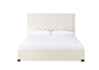 Isadora - King Bed - White