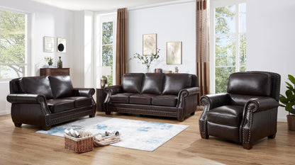 U212 - Loveseat - Brown