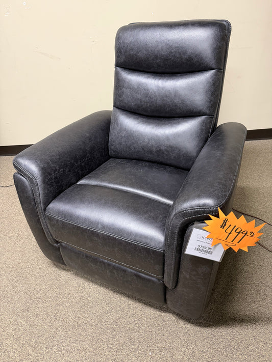 Willard Gray Power Recliner OUTLET