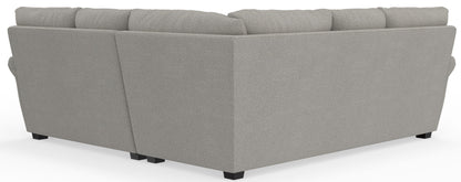 Livingston - Sectional With Comfort Coil Seating, 40" Cocktail Ottoman And Accent Pillows Included
