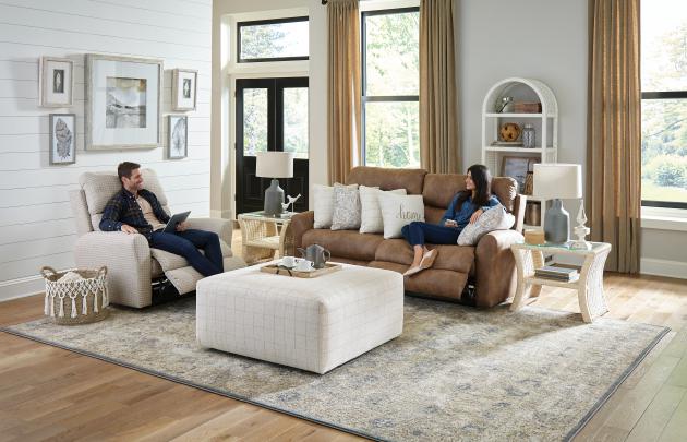 Justine Lay Flat Extra Wide Recliner