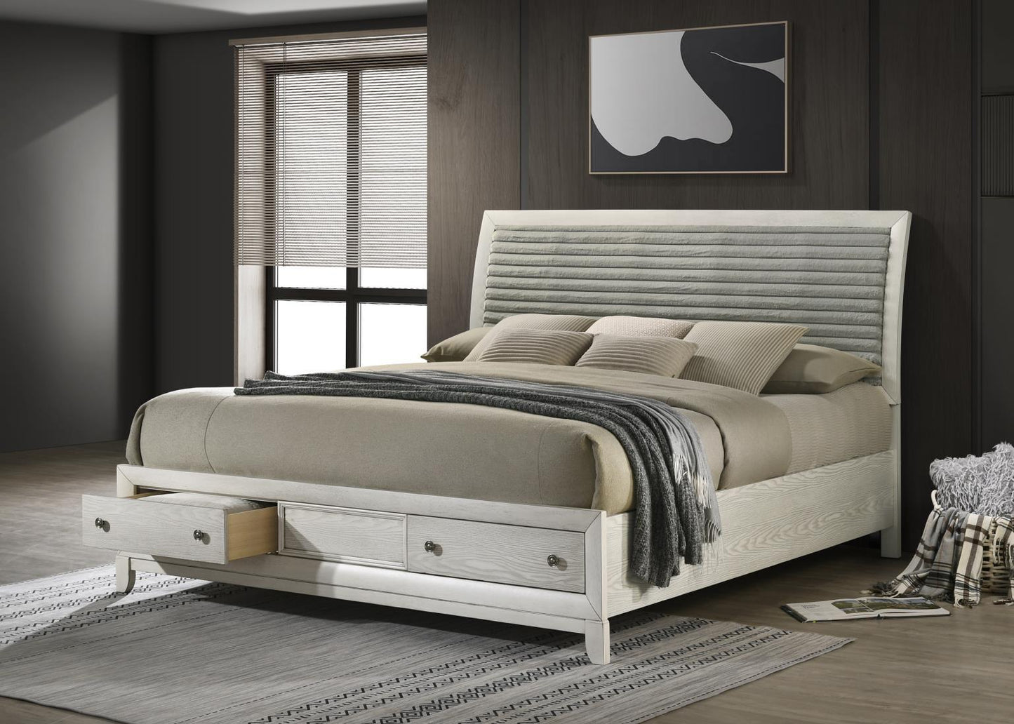 B320 - Oak Bed
