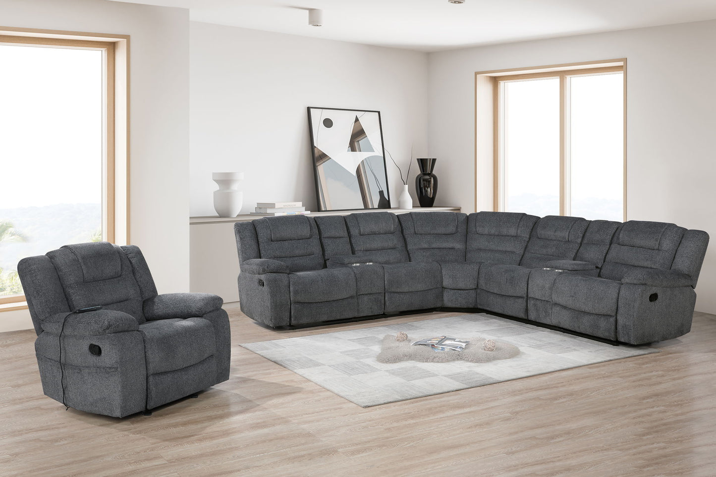 Redondo - Glider Recliner With Heat And Massage