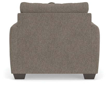 Triston-Peaks - Chair And A Half - Suede