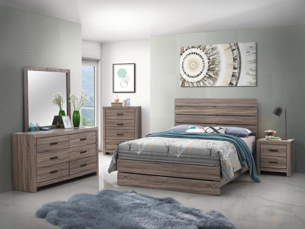 B516 - Nightstand - Barrel Oak