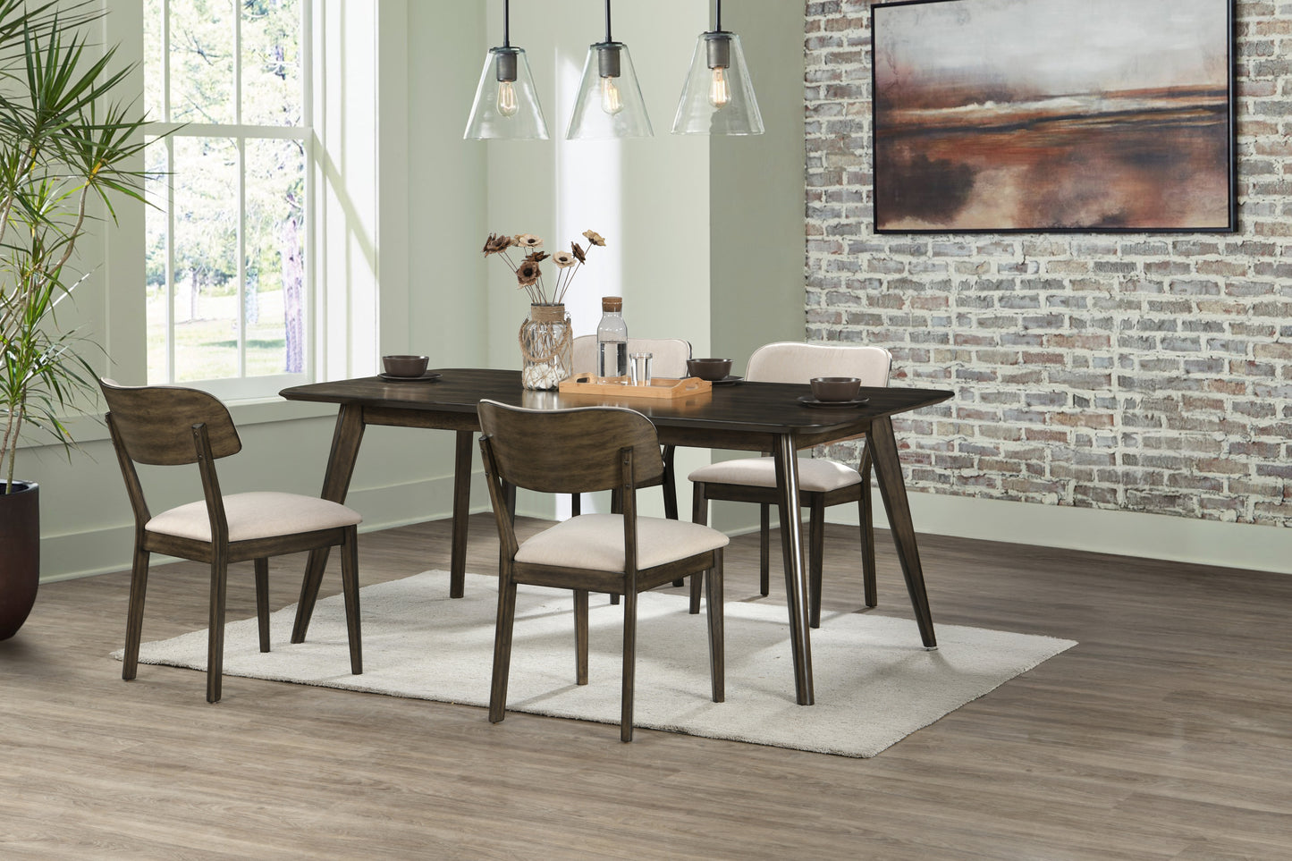 Rex 5 PC Rectangle Dining Group