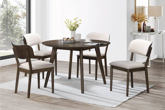 Rex 5 PC Round Dining Group