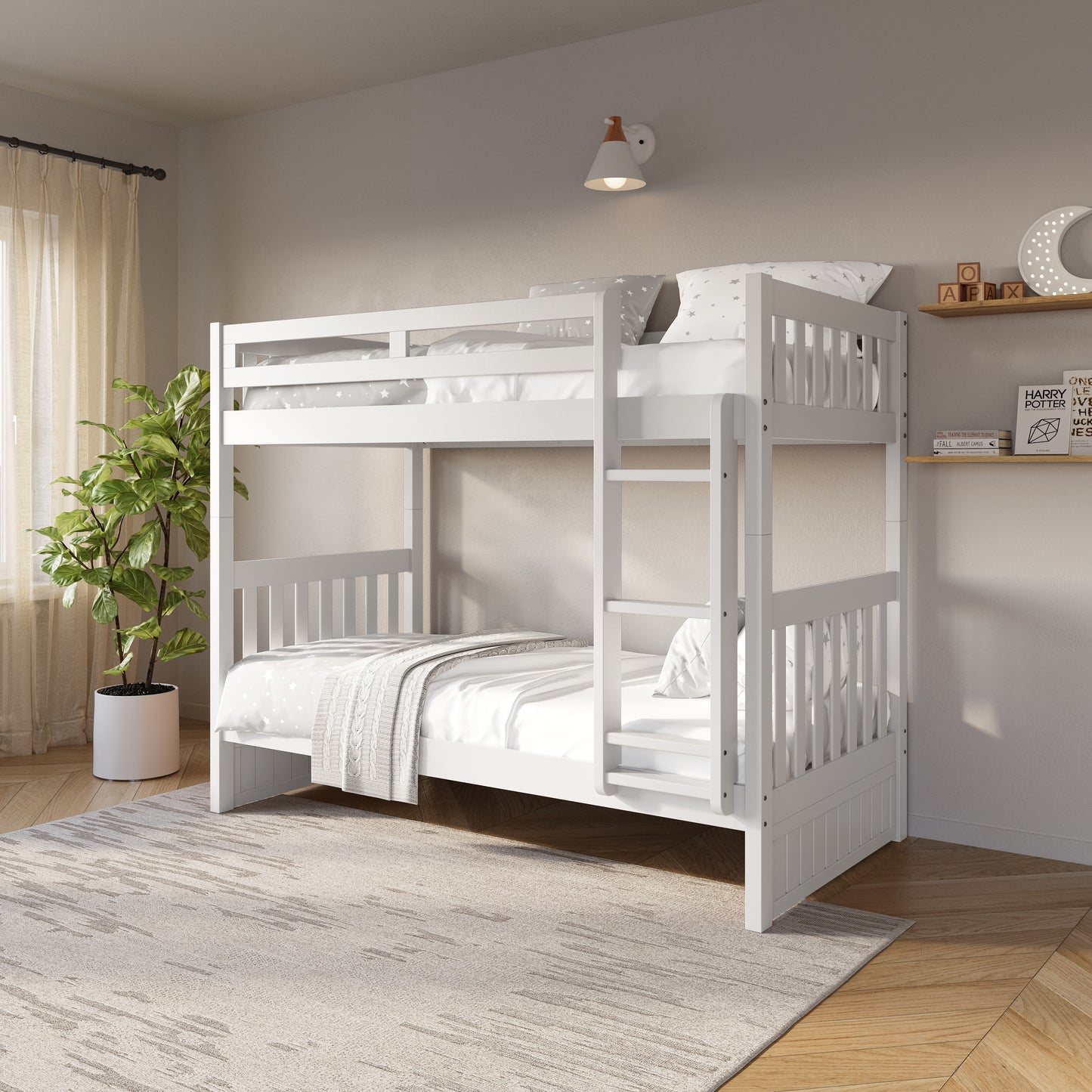 Bunk Bed in White