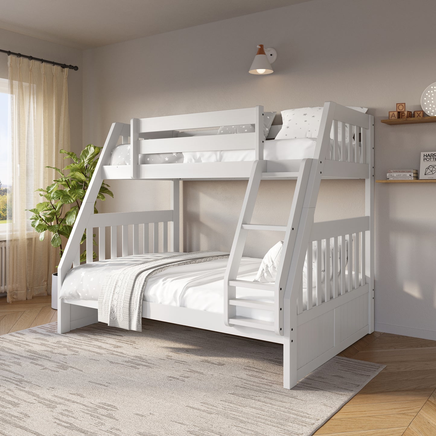 Bunk Bed in White