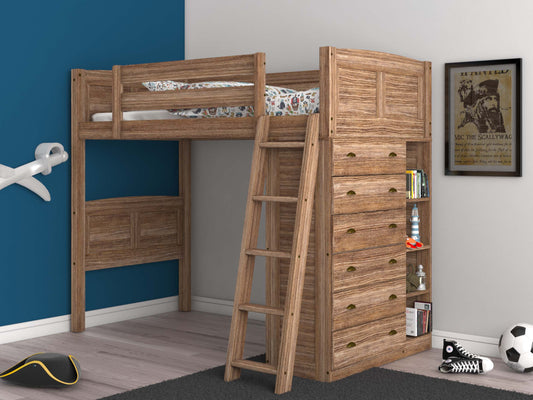 Loft Bed in Sand