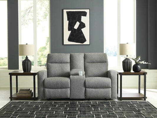 Gauntlet Reclining Loveseat w/Console