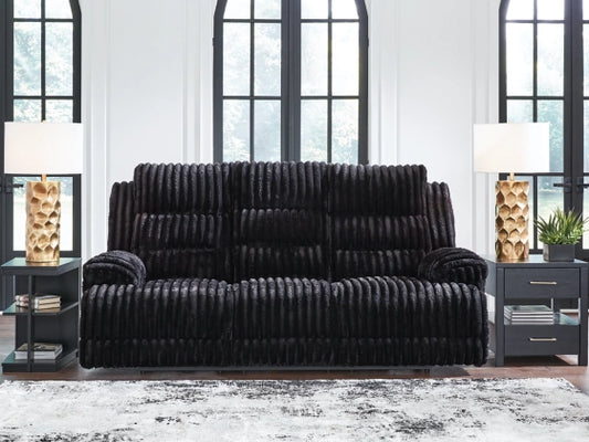 Rhine Falls Power Reclining Sofa w/Drop Down Table