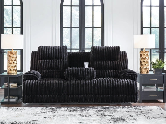 Rhine Falls Power Reclining Sofa w/Drop Down Table