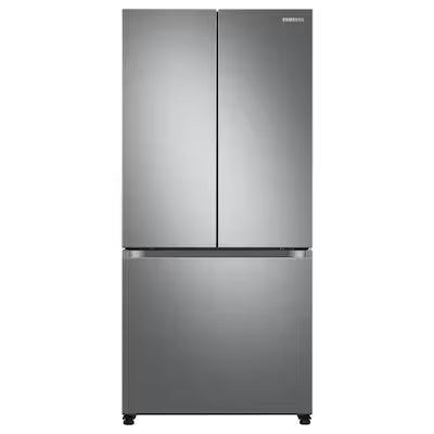 Counter-Depth 17.5-cu ft 3 -Door Smart Compatible French Door Refrigerator with Ice Maker ( Fingerprint Resistant Stainless Steel ) ENERGY STAR Certified