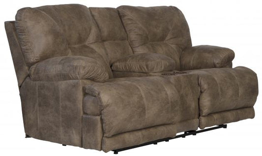 Voyager Lay Flat Console Reclining Loveseat