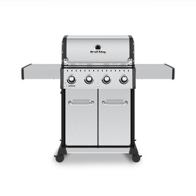 Broil King Baron S420 Pro Stainless Steel 4-Burner Liquid Propane Gas Grill