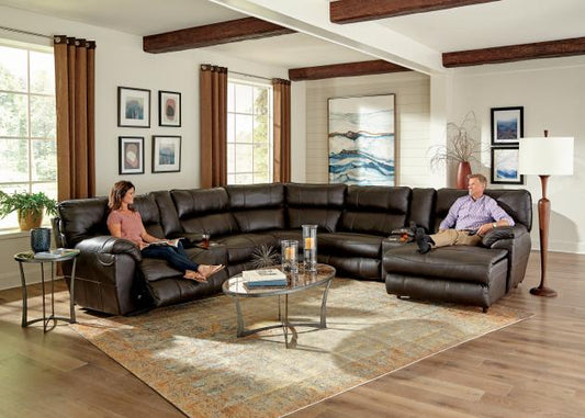 Maldini 4 PC Power Sectional w/Heat/Massage/Lumbar/Zero Gravity