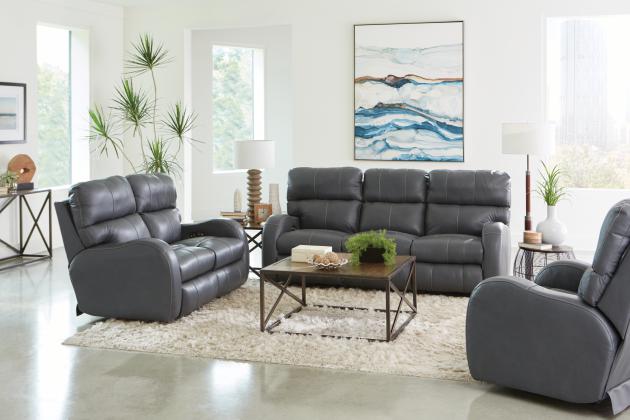 Angelo Double Power Lay Flat Reclining Loveseat