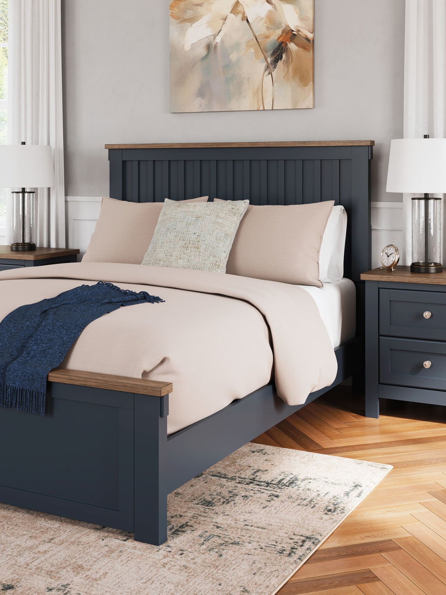 Landocken - Panel Bed