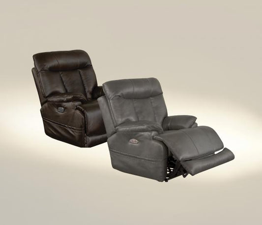 Naples Triple Power Lay Flat Recliner w/Ext Ottoman