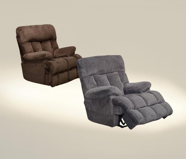 Sterling Triple Power Lay Flat Recliner w/Heat & Massage