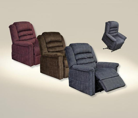 Soother Power Lift Lay-Out Recliner w/Heat & Massage