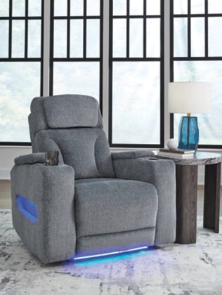 Studio Cave Next-Gen Nuvella™ Performance Fabric Dual Power Recliner