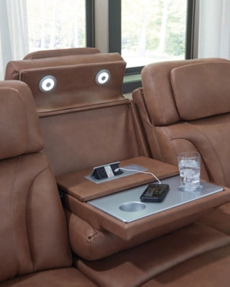 Clean-Slate Dual Power Reclining Sofa