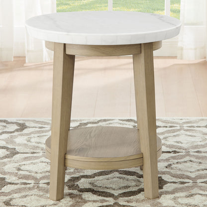 Vida - Marble Top Round Table