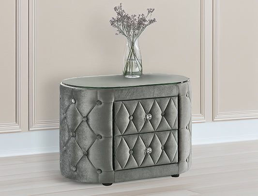 Voltare Night Stand Black
