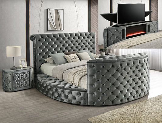 Voltare Fireplace & TV Lift Bed