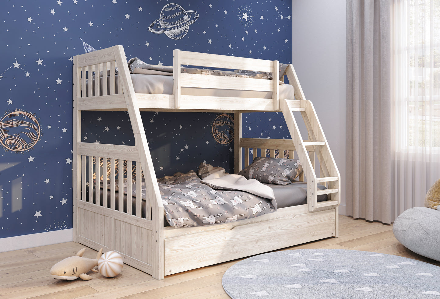 Bunk Bed in Ash
