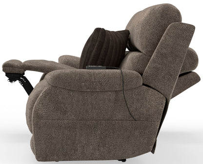Joya - Power Headrest Power LayFlat Reclining Sofa With CR3 Heat/Massage/Lumbar/ZG