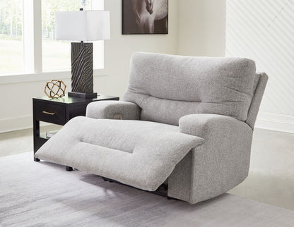 Acklen Place - Wide Seat Power Recliner - Pewter