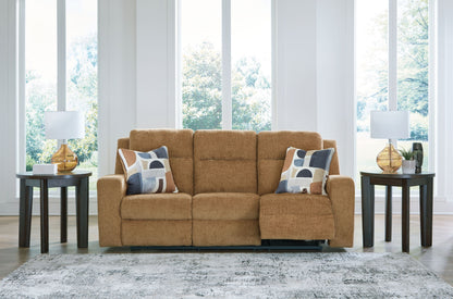 Kanlow - Reclining Sofa - Honey