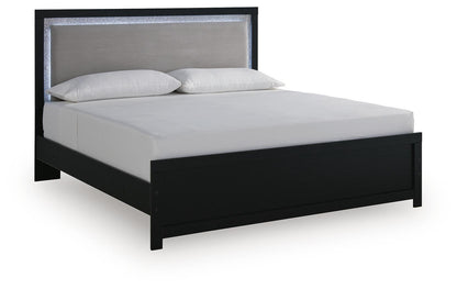 Maeling - Upholstered Panel Bed