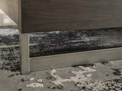 Arkenton - King Panel Bed - Grayish Brown