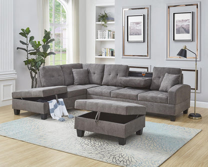 U350 - Ottoman - Gray